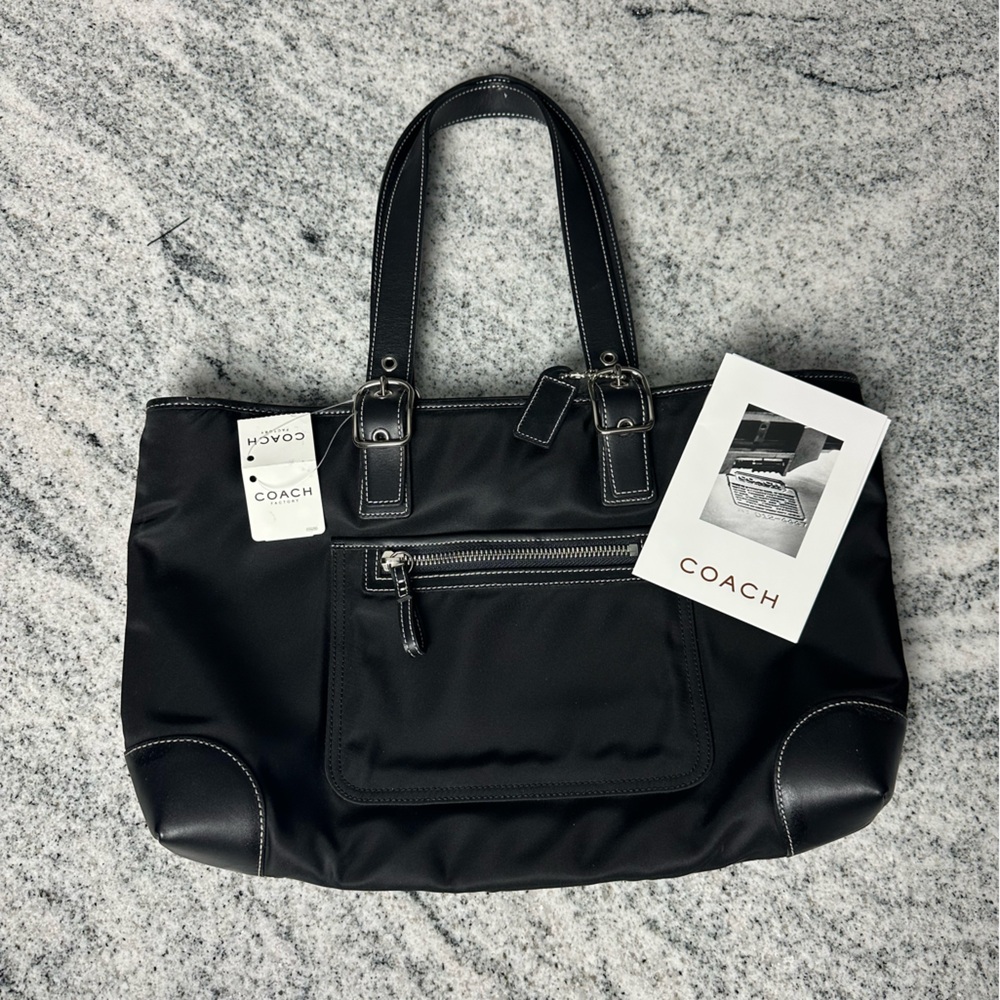 Brand New Coach Black Tote